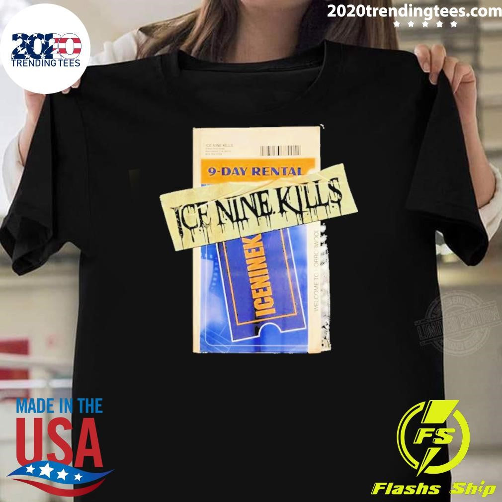 Ice Nine Kills Stalk Buster Nightmare On The Ninth 9 Day Rental Shirt