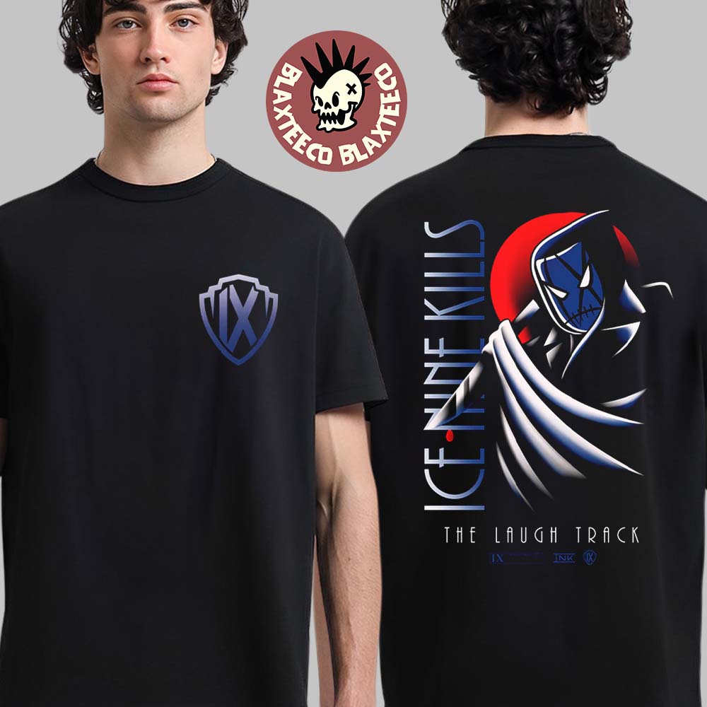 Ice Nine Kills The Laugh Track Animated DC Batman Animated Inspired Two Sided T-Shirt