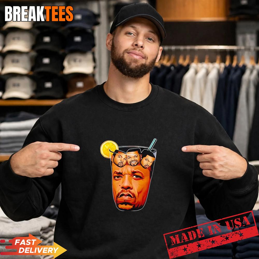 Ice With Ice Cubes Funny Shirt