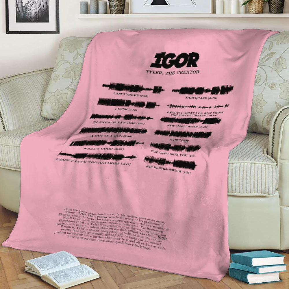 Igor by Tyler the Creator Fleece Throw Blanket