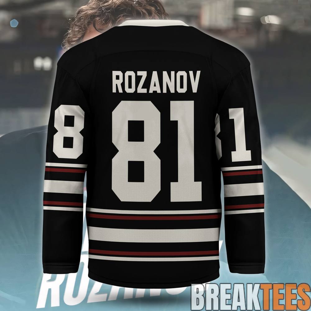 Ilya Rozanov x Snoopy Heated Rivalry Inspired Hockey Jersey