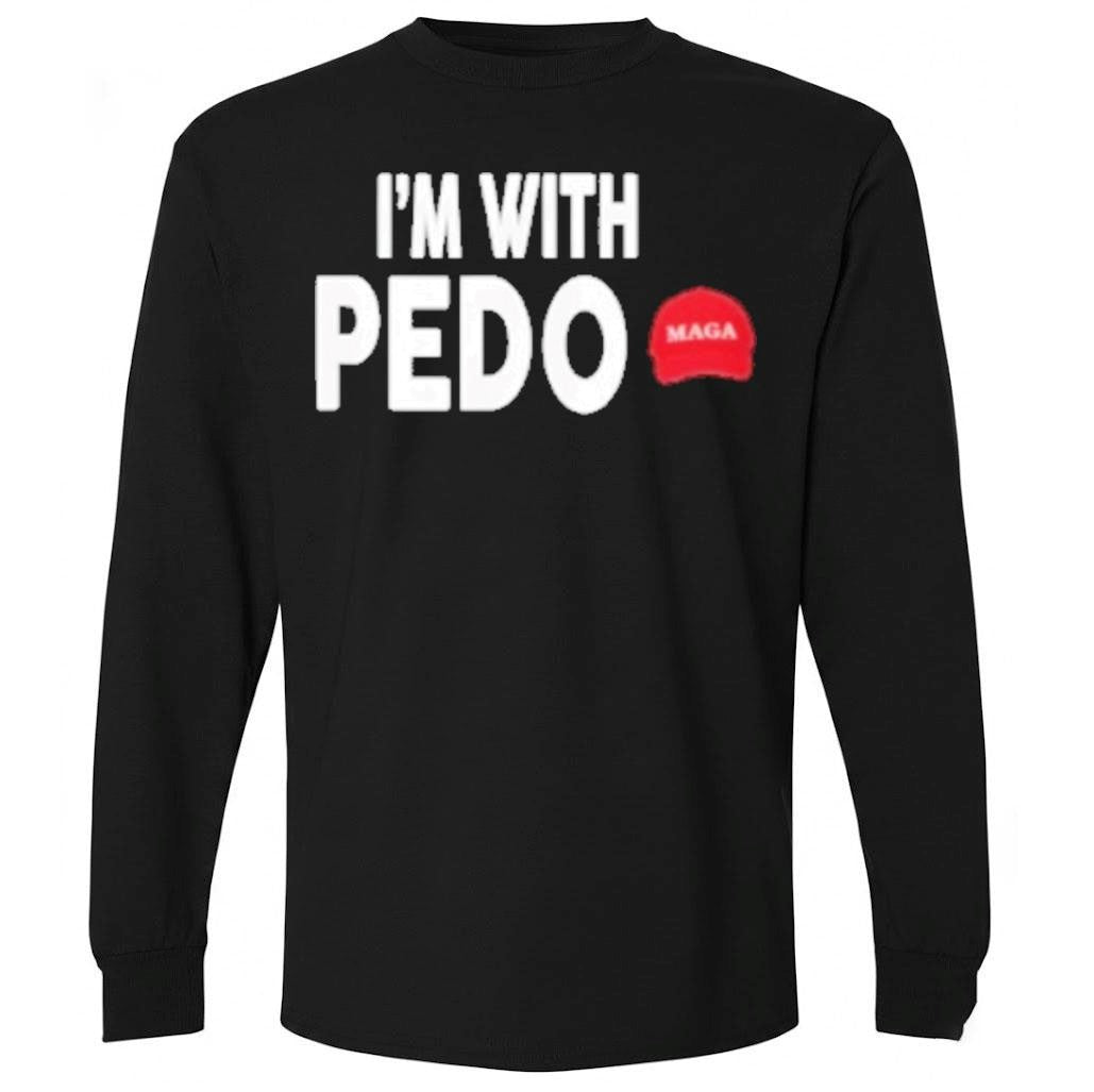 Im With Pedp Red Hat Maga Shirt
