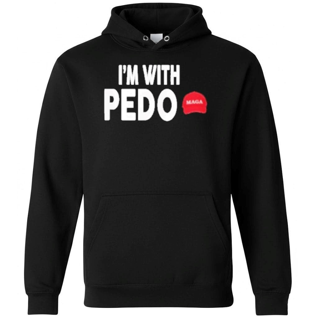 Im With Pedp Red Hat Maga Shirt
