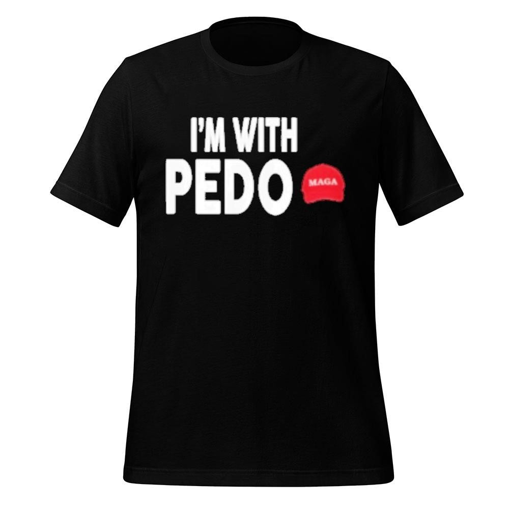 Im With Pedp Red Hat Maga Shirt