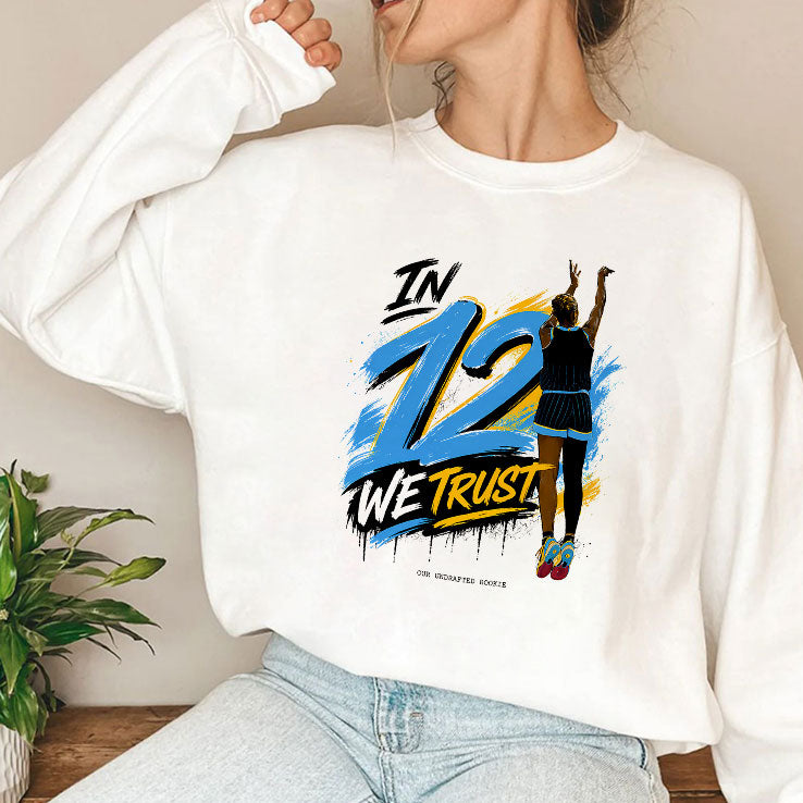 In 12 We Trust Sydney Taylor Sky T Shirt