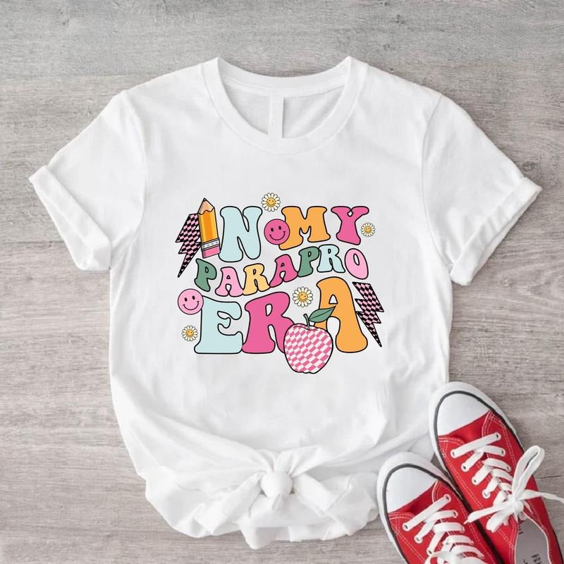 My Parapro Era Shirt Paraprofessional Teacher Life Cool Para Club Teacher Appreciation Matching Para Squad T-Shirts