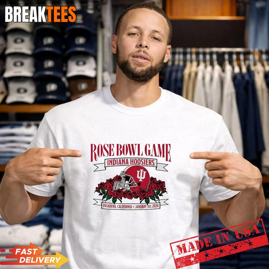 Indiana Football 2026 Rose Bowl Game Shirt