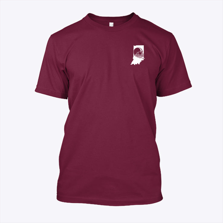 Indiana Football No Whining No Complaining Everything Earned Helmet T Shirt