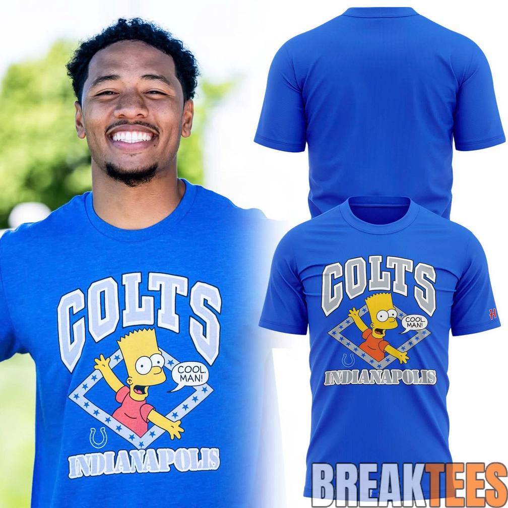 Indianapolis Colts x Bart Simpson Special New Shirt