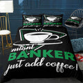 Instant Banker just add c Bedding Set (Duvet Cover & Pillow Shams)