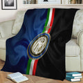 Inter Milan FC Fleece Throw Blanket