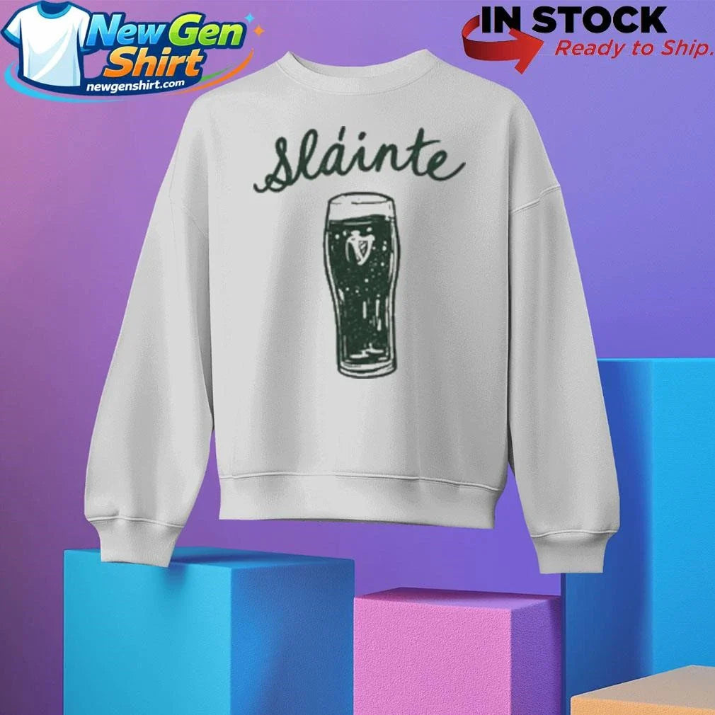 Irish St Patricks Day Slainte Shirt