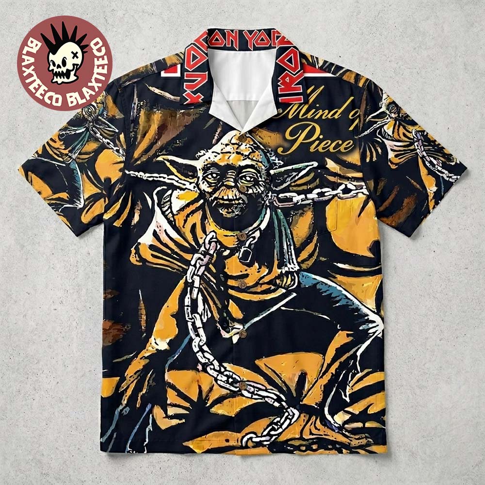 Iron Maiden Star Wars Day 2026 Eddie Iron Yoda Mind Of Piece Summer Hawaiian Shirt