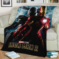 Iron Man 2 Fleece Throw Blanket