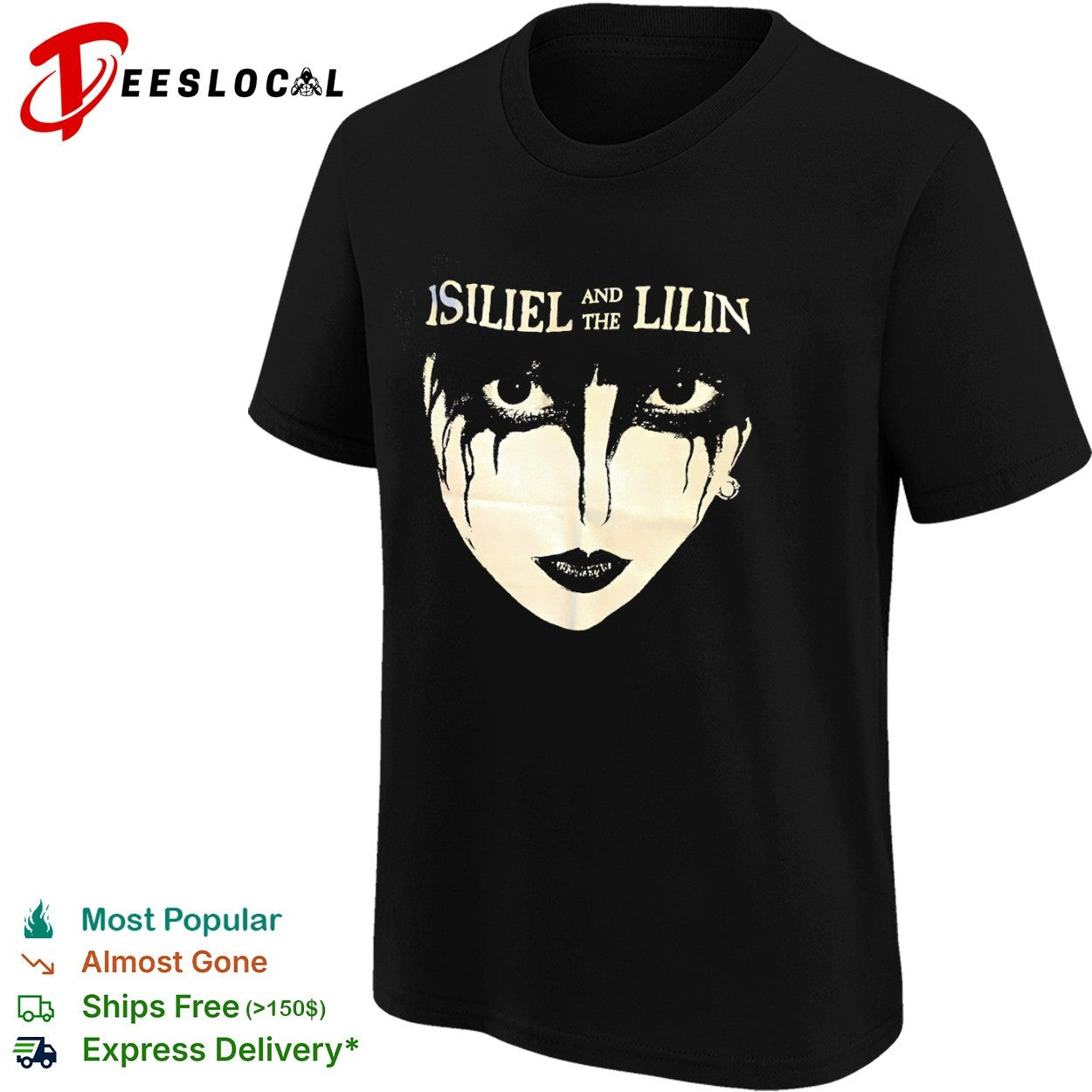 Isiliel and the Lilin Marilyn Manson shirt