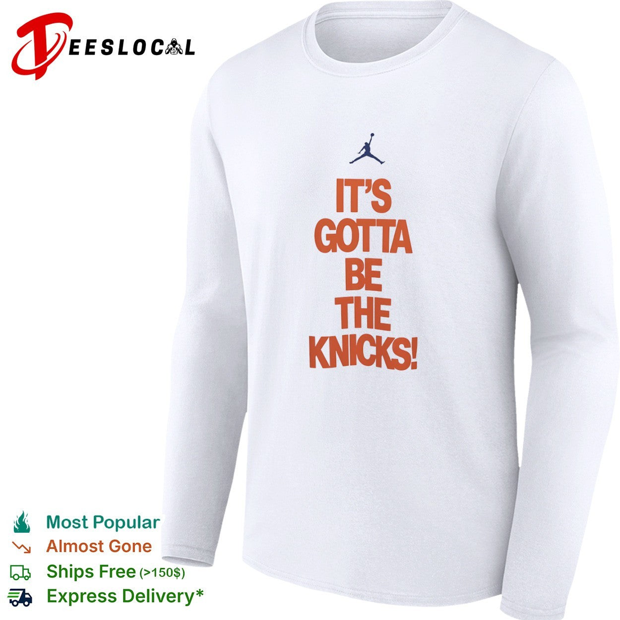 It is gotta be the Knicks New York Knicks shirt