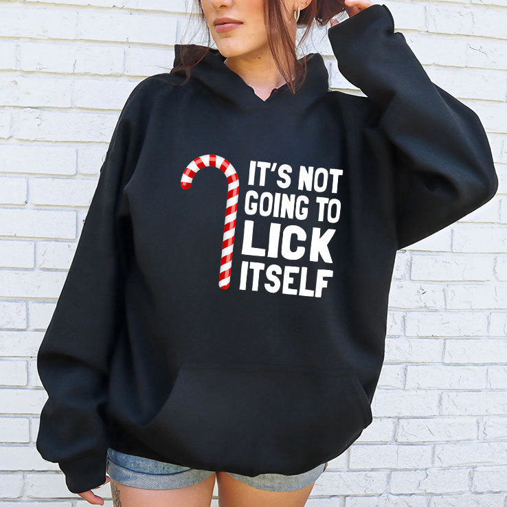 It’s Not Going To Lick Itself Christmas Candy Cane T Shirt
