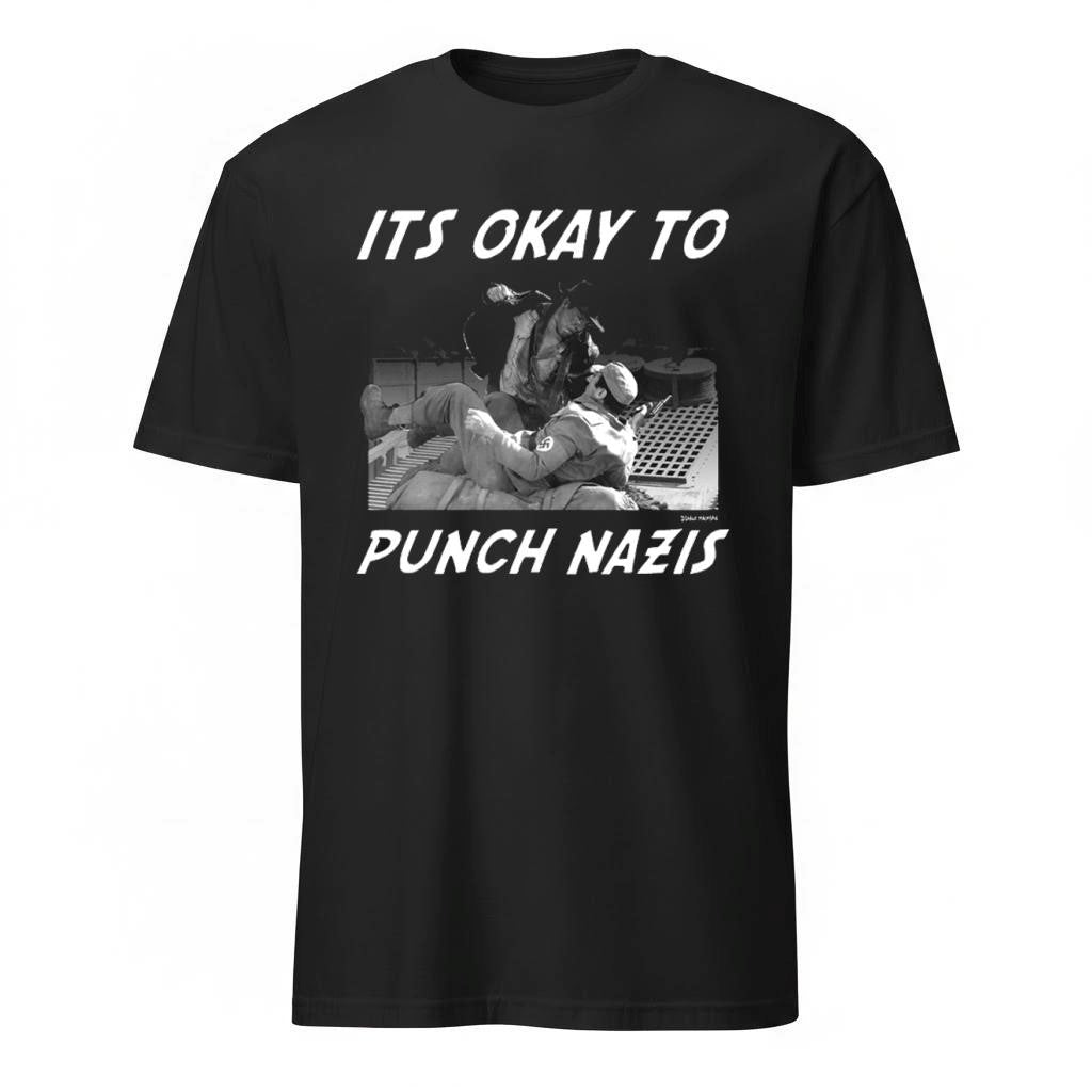 Its Okay To Punch Nazis Diablo Macabre Shirt