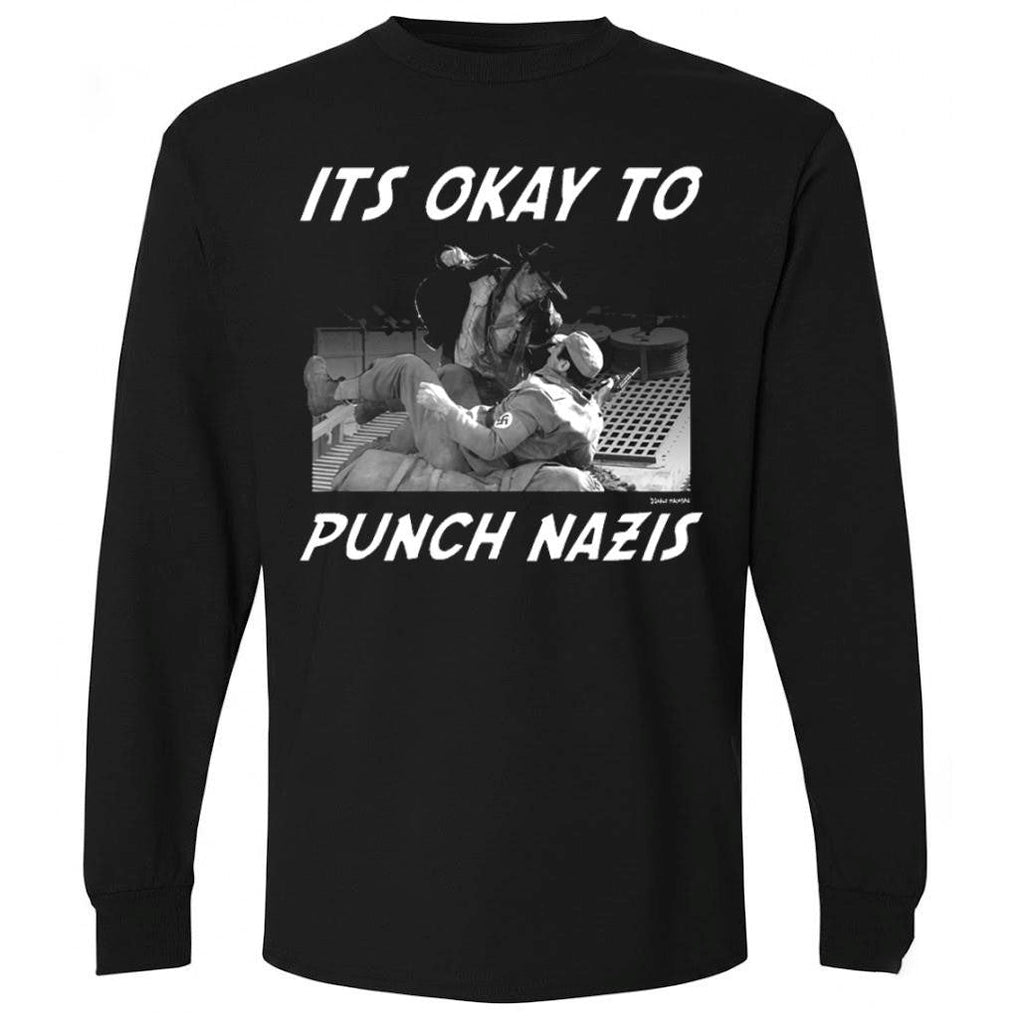Its Okay To Punch Nazis Diablo Macabre Shirt