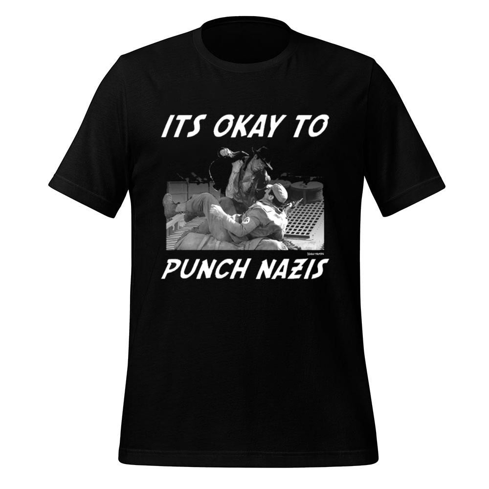 Its Okay To Punch Nazis Diablo Macabre Shirt
