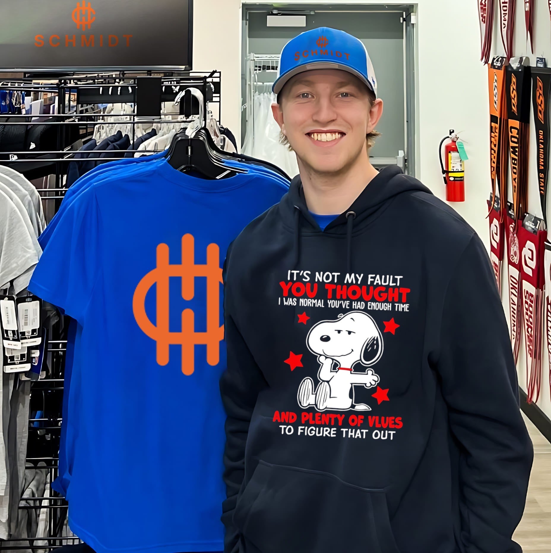 It’s not my fault you thought I was normal you’ve had more than enough time Snoopy shirt