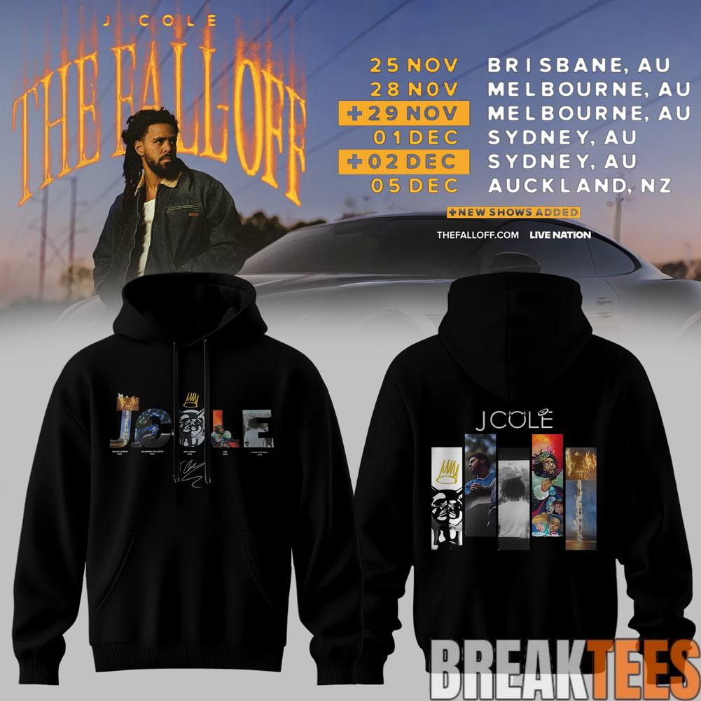 J. Cole The Fall-Off World Tour 2026 Hoodie