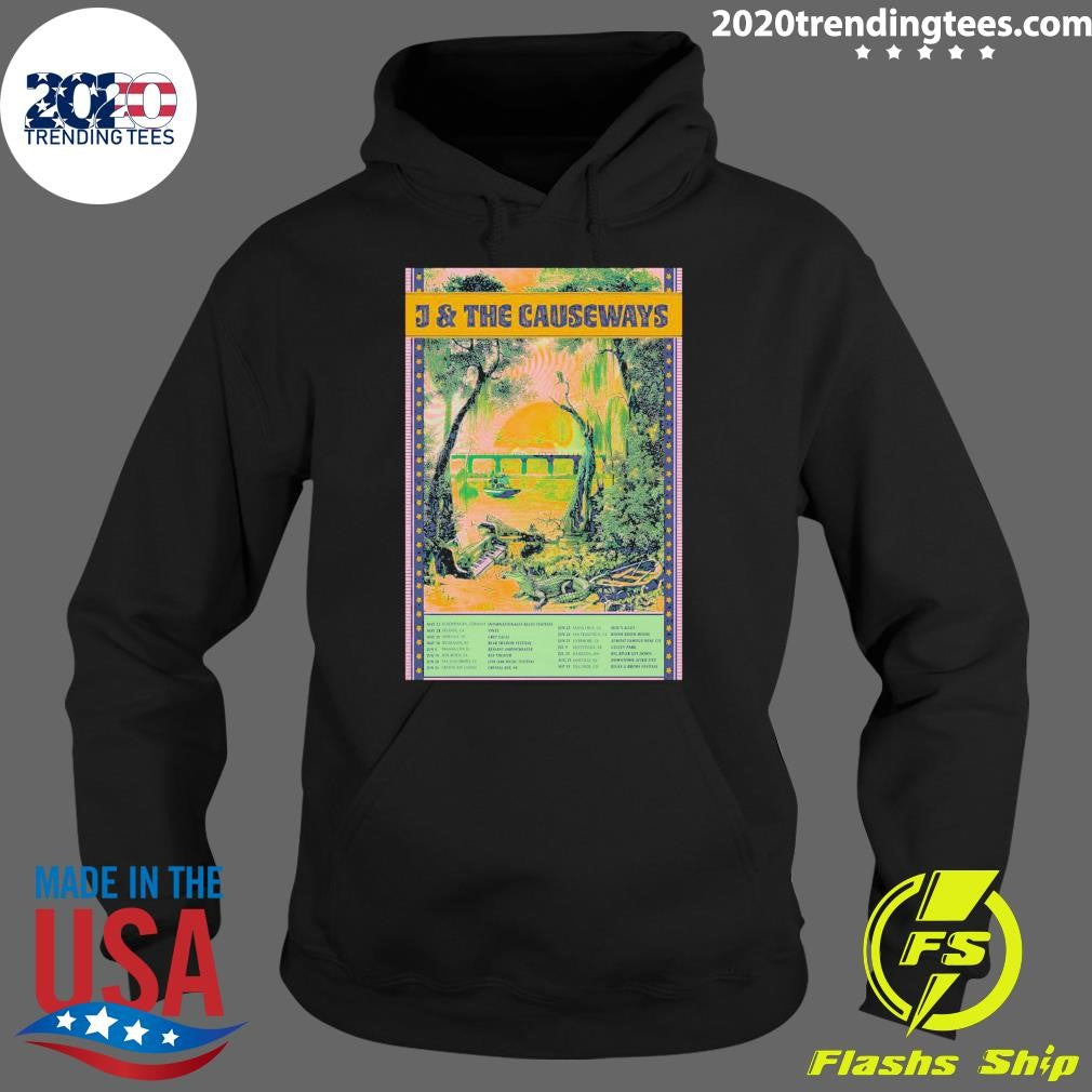 J & The Causeways 2026 Tour Shirt