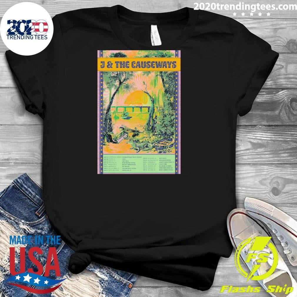 J & The Causeways 2026 Tour Shirt