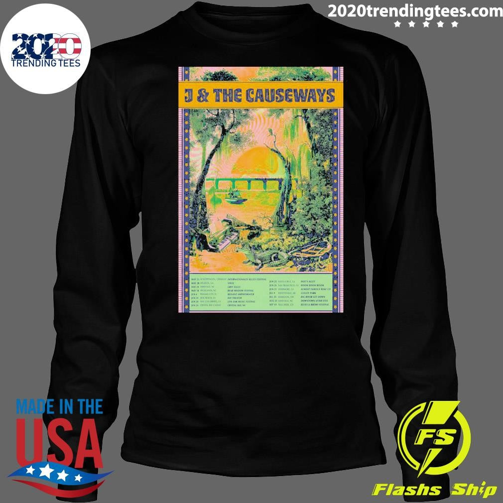 J & The Causeways 2026 Tour Shirt