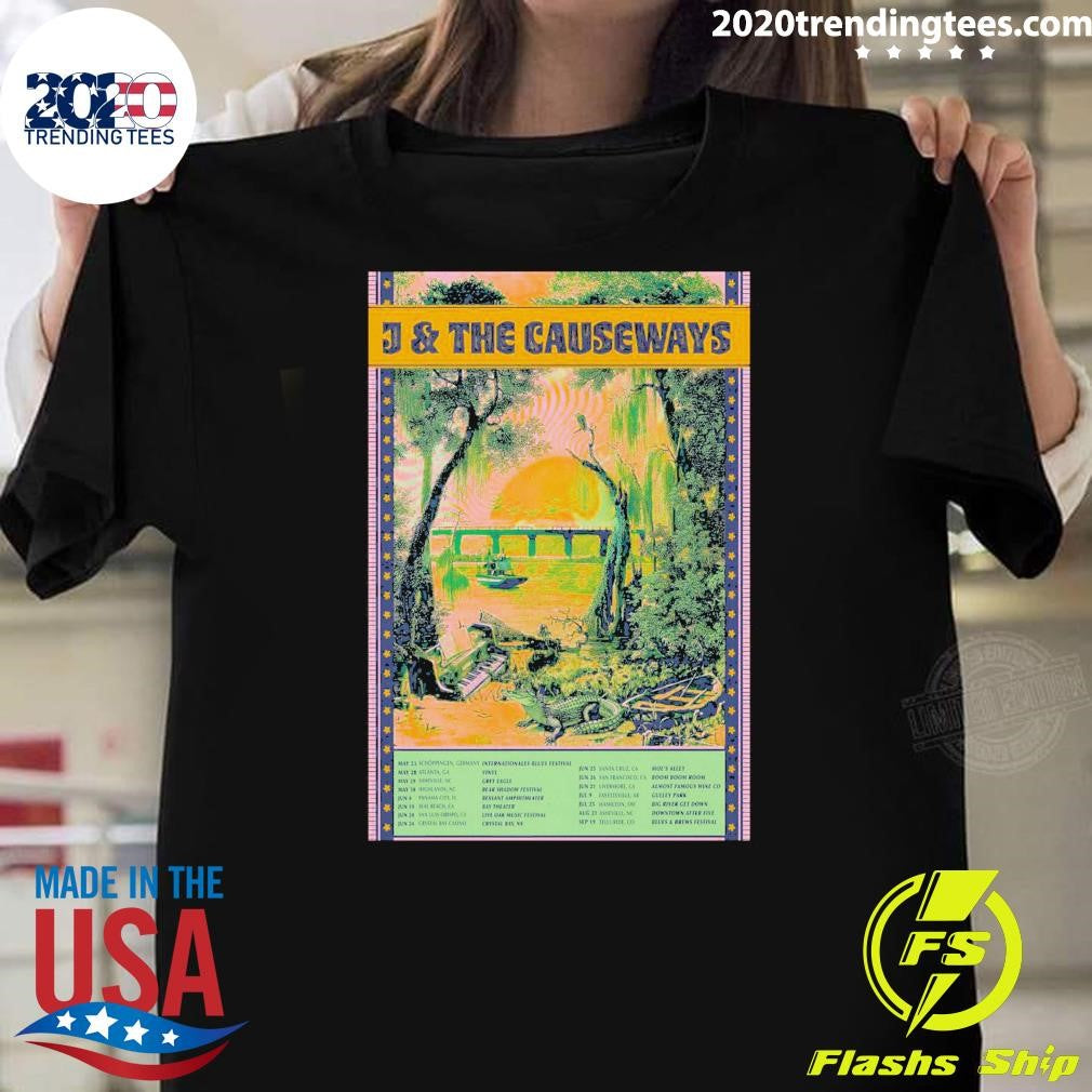 J & The Causeways 2026 Tour Shirt
