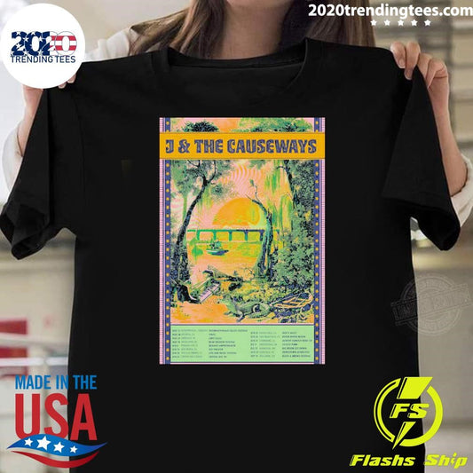 J & The Causeways 2026 Tour Shirt
