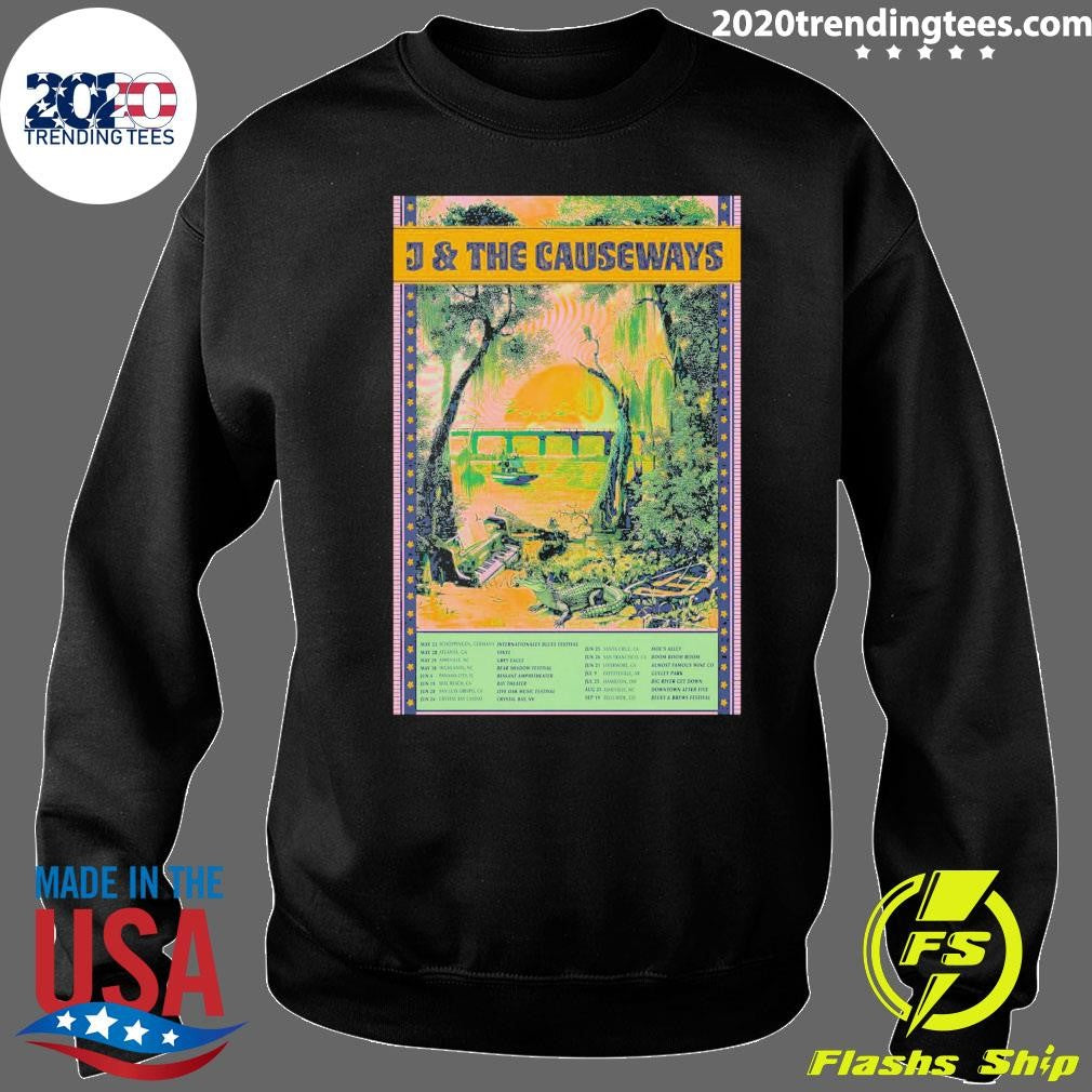 J & The Causeways 2026 Tour Shirt