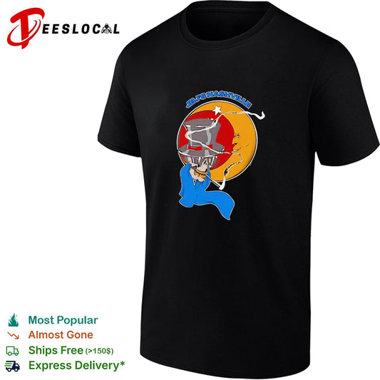 JBJ’s Nashville skull cowboy smoking moon vintage shirt