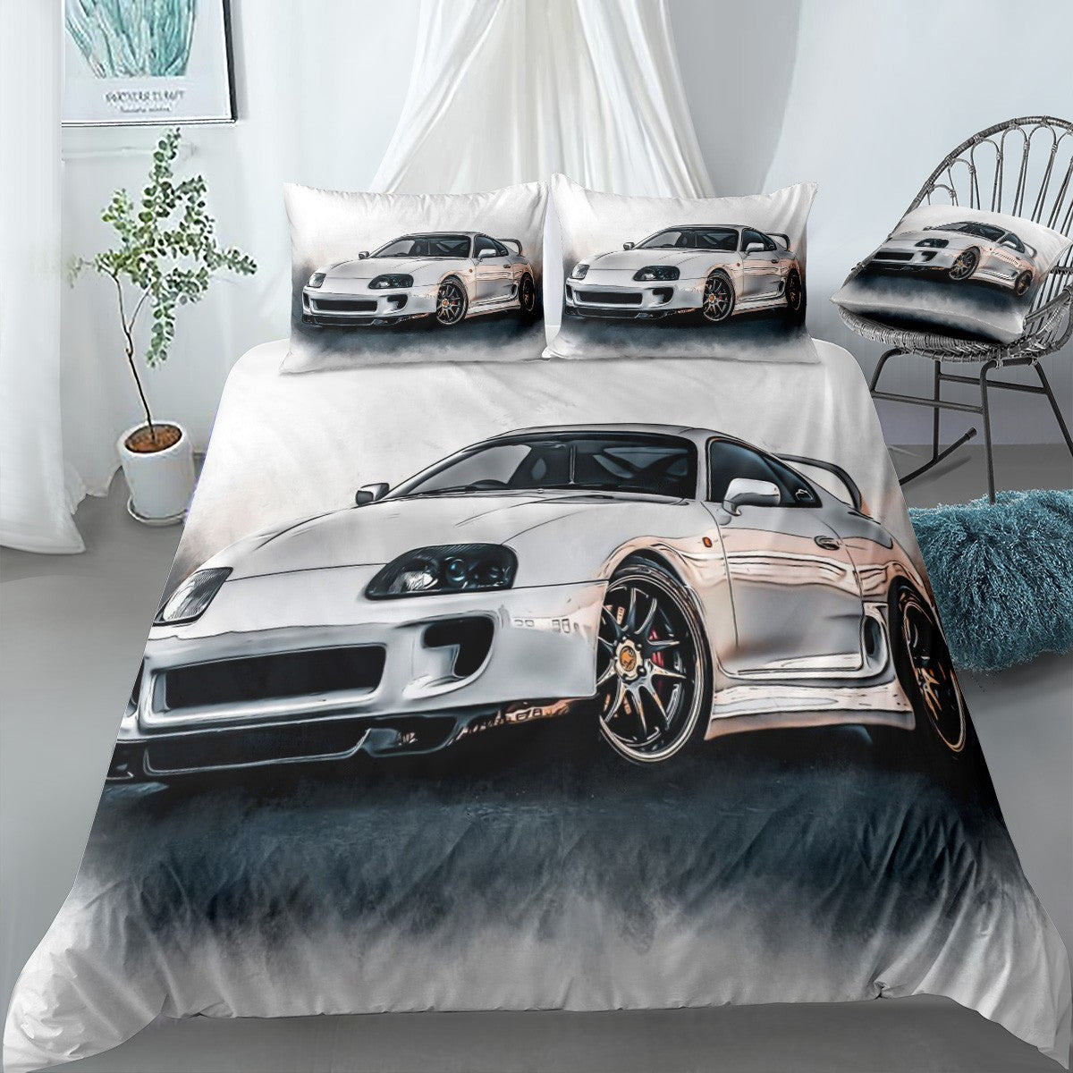 JDM Legend Bedding Set (Duvet Cover & Pillow Shams)