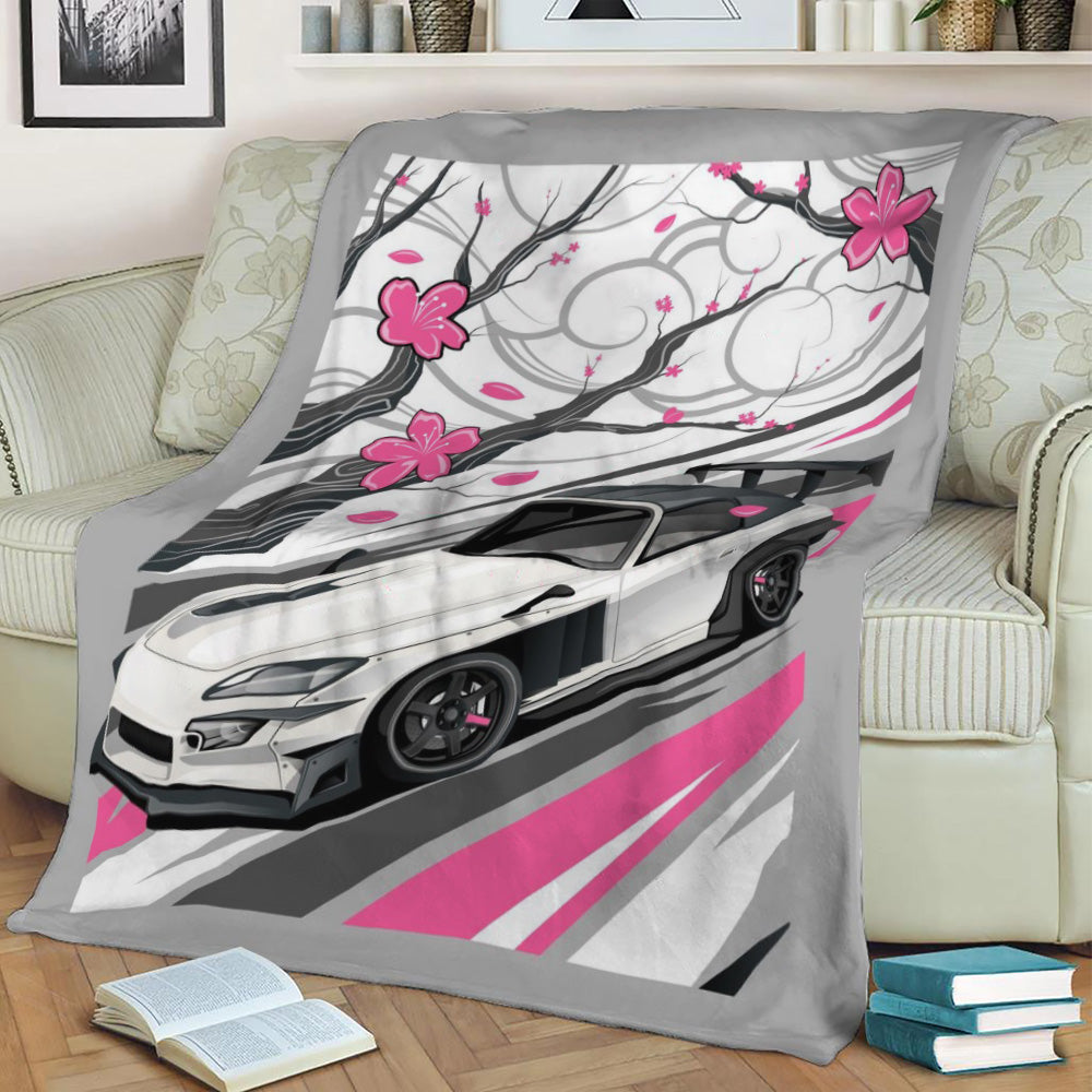 JDM Legend S2000 Fleece Throw Blanket
