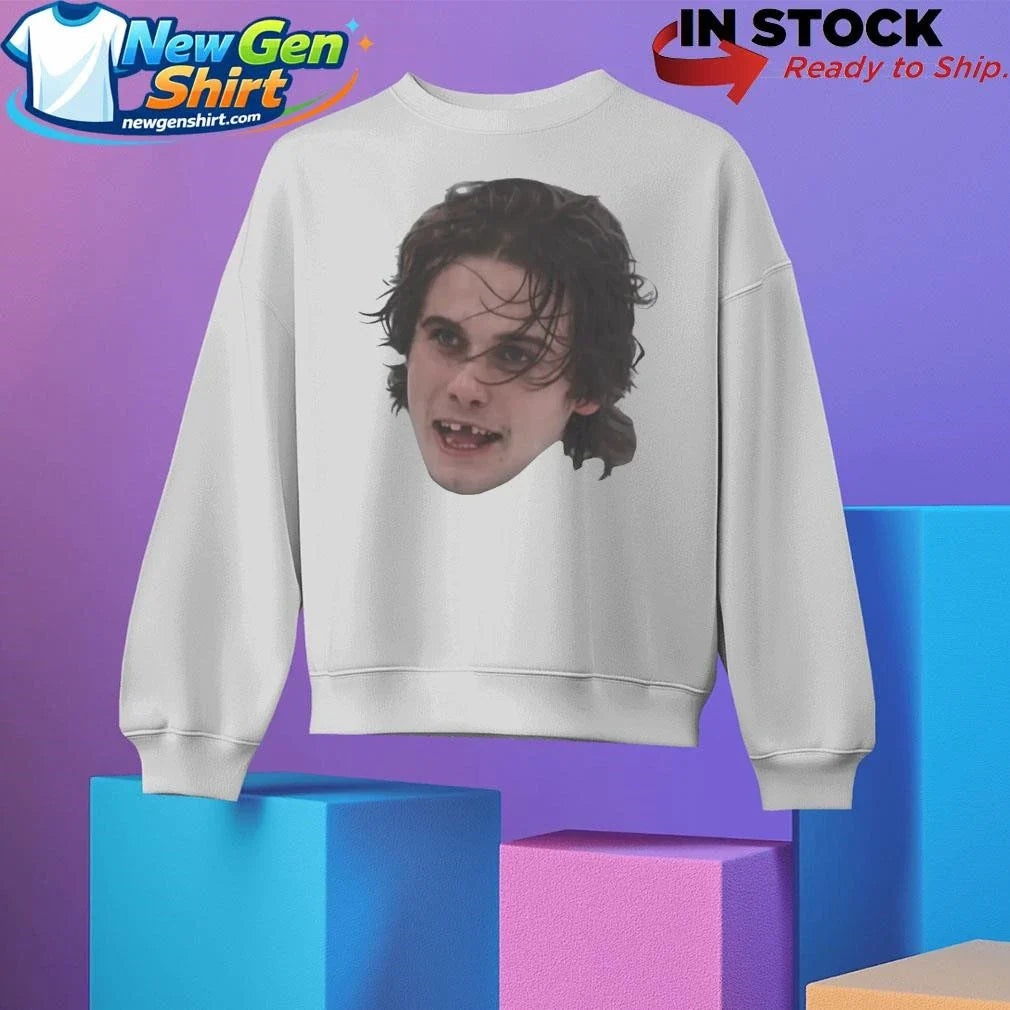 Jack Hughes Missing Teeth Throwback Shirt