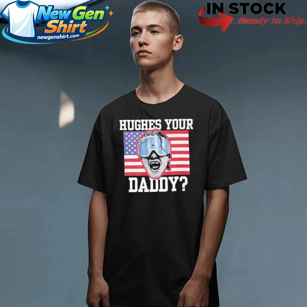 Jack Hughes USA Hockey Golden Goal 2026 Hockey Hughes Your Daddy Shirt