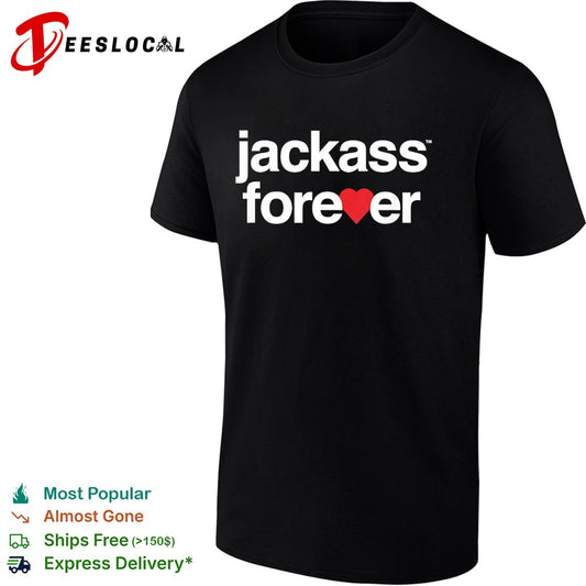 Jackass Forever heart logo shirt