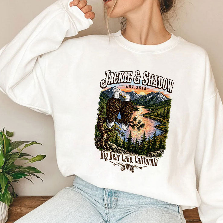Jackie And Shadow Big Bear Lake Bald Eagle Nature T Shirt