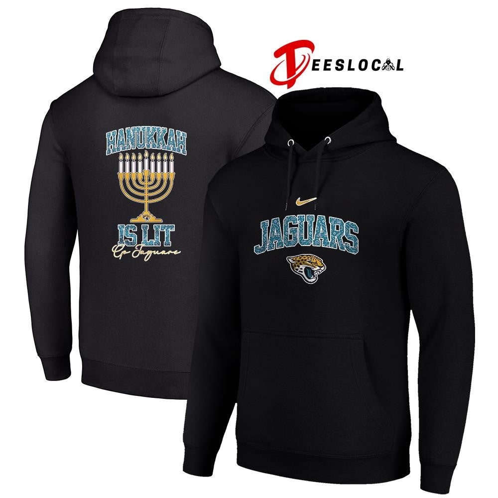 Jacksonville Jaguars x Happy Hanukkah is lit shirt