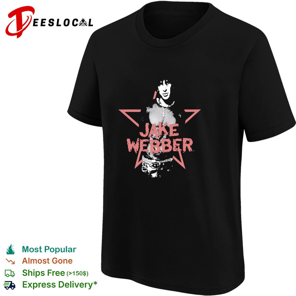 Jake Webber star design influencer portrait shirt