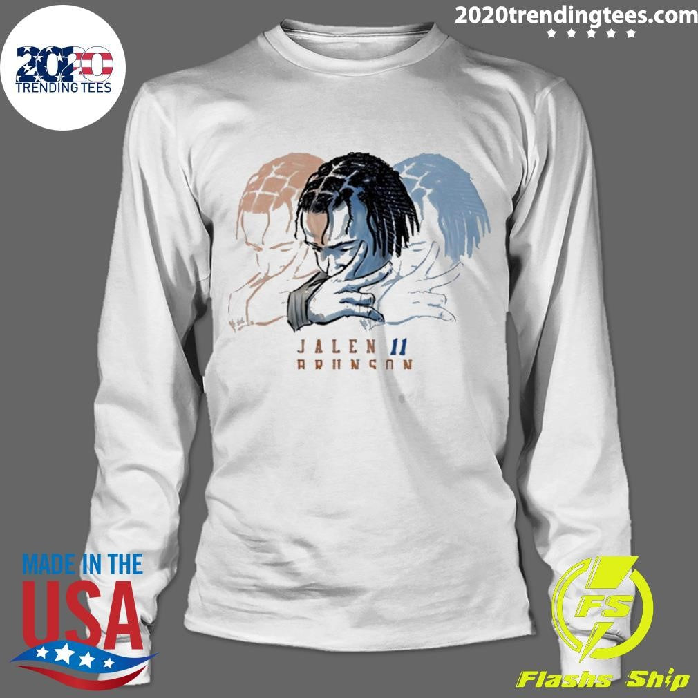 Jalen Brunson 11 New York Knicks Player Pose Signature Shirt