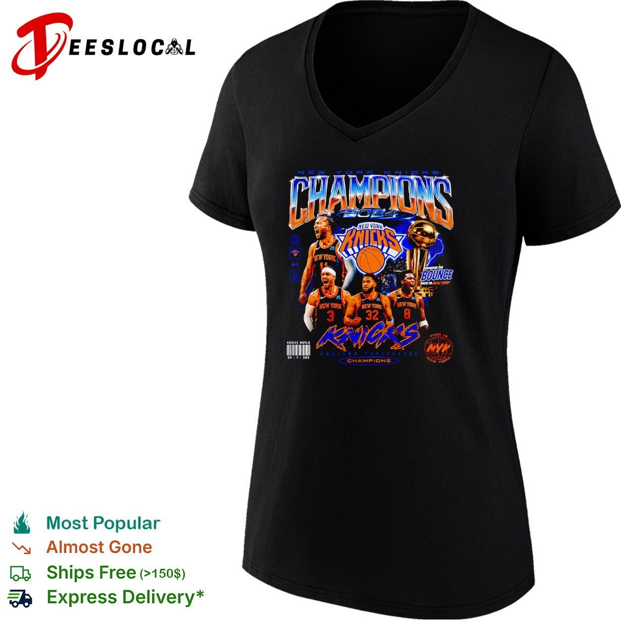 Jalen Brunson Josh Hart Karl Anthony Towns OG Anunoby New York Knicks 2024 shirt