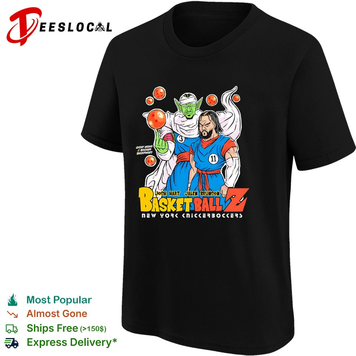 Jalen Brunson Josh Hart New York Knicks Basketball Z Lucky Mong shirt