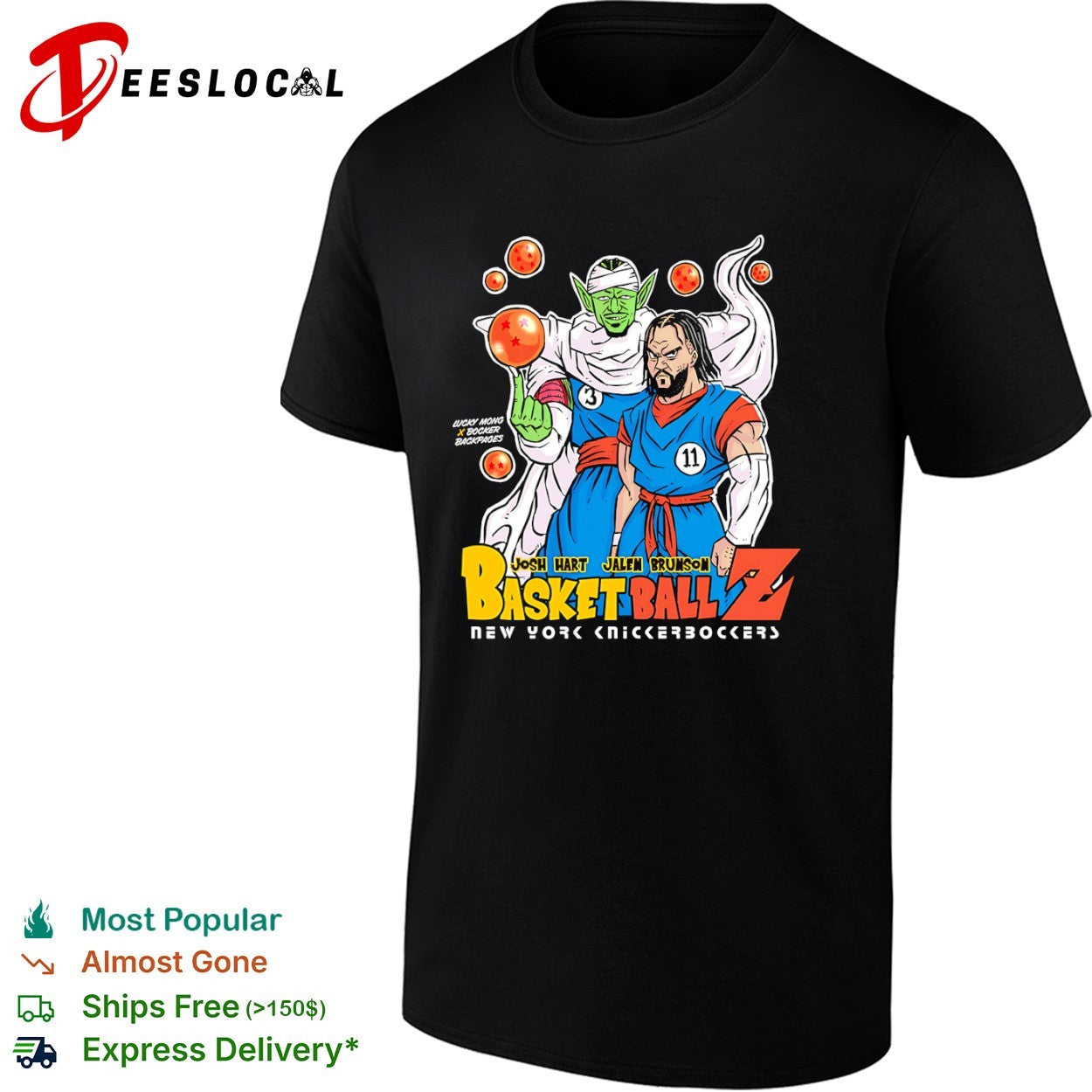 Jalen Brunson Josh Hart New York Knicks Basketball Z Lucky Mong shirt