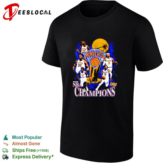 Jalen Brunson Karl-Anthony Towns Mikal Bridges Josh Hart Anunoby Knicks 2026 shirt