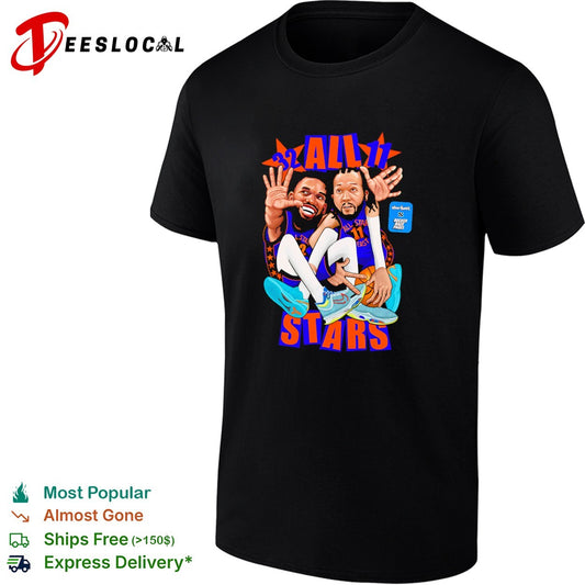 Jalen Brunson Karl Anthony Towns New York Knicks NBA All Stars shirt