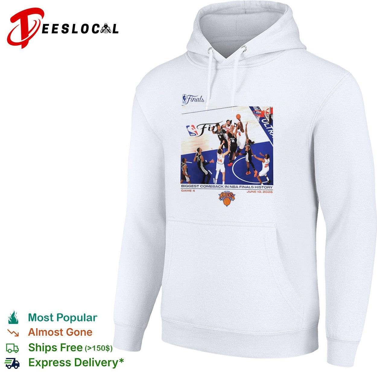 Jalen Brunson Karl Anthony Towns New York Knicks NBA Finals Biggest Comeback shirt
