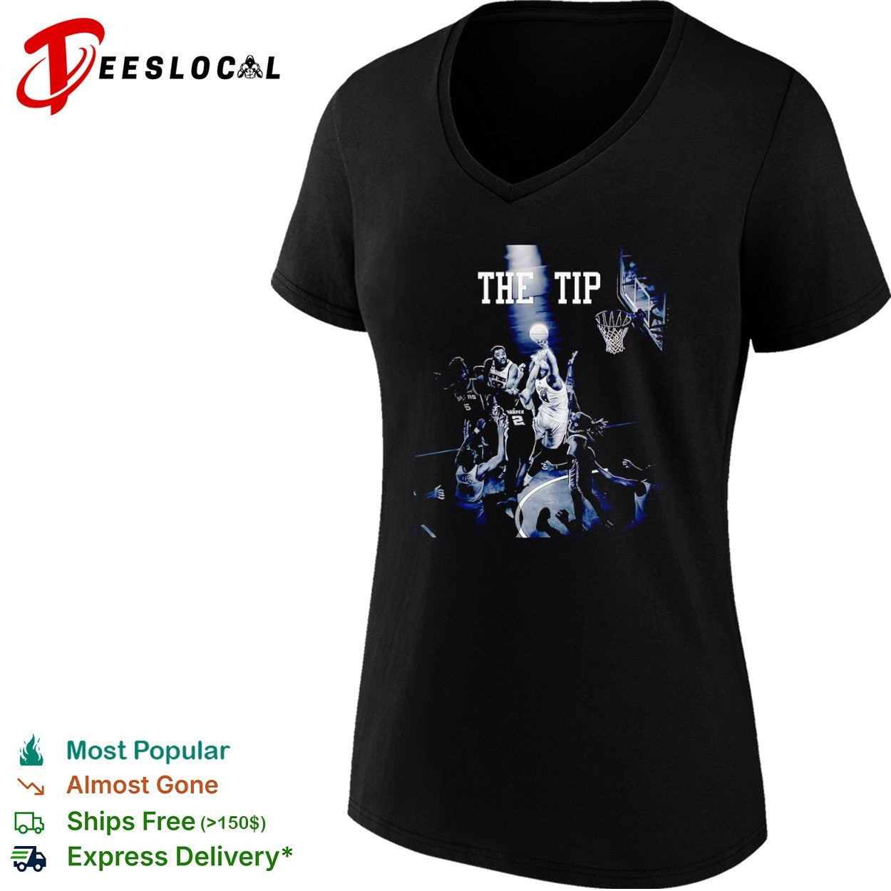 Jalen Brunson Karl Anthony Towns New York Knicks NBA The Tip basketball team shirt