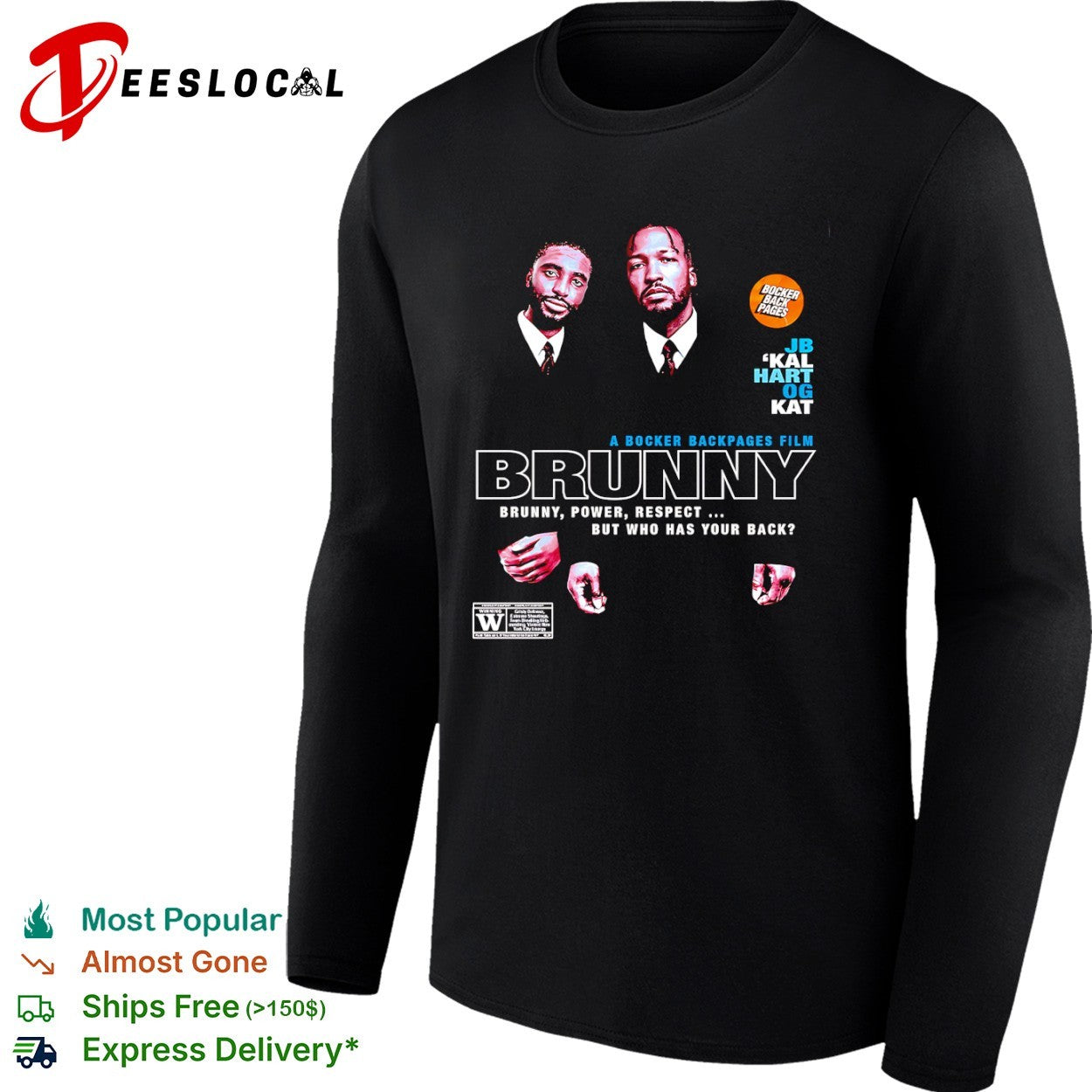 Jalen Brunson Karl Anthony Towns New York Knicks NBA a bocker backpages film Brunny shirt